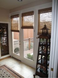 Cortinas na porta - Como resolver a harmonia na casa? Mais de 215 fotos de ideias bonitas e modernas