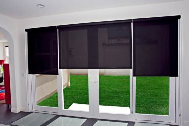 Cortinas na porta - Como resolver a harmonia na casa? Mais de 215 fotos de ideias bonitas e modernas