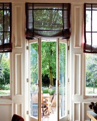 Cortinas na porta - Como resolver a harmonia na casa? Mais de 215 fotos de ideias bonitas e modernas
