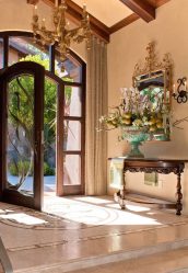 Cortinas na porta - Como resolver a harmonia na casa? Mais de 215 fotos de ideias bonitas e modernas