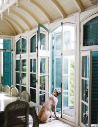 Cortinas na porta - Como resolver a harmonia na casa? Mais de 215 fotos de ideias bonitas e modernas