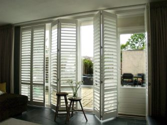 Cortinas na porta - Como resolver a harmonia na casa? Mais de 215 fotos de ideias bonitas e modernas
