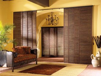 Cortinas na porta - Como resolver a harmonia na casa? Mais de 215 fotos de ideias bonitas e modernas