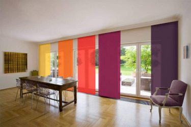 Cortinas na porta - Como resolver a harmonia na casa? Mais de 215 fotos de ideias bonitas e modernas