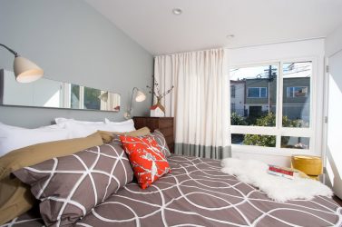 Belíssimas cortinas de ilhós: uma homenagem à moda ou um detalhe prático de design? 175+ (fotos) novos produtos para sala de estar, quarto, cozinha