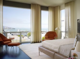 Belíssimas cortinas de ilhós: uma homenagem à moda ou um detalhe prático de design? 175+ (fotos) novos produtos para sala de estar, quarto, cozinha