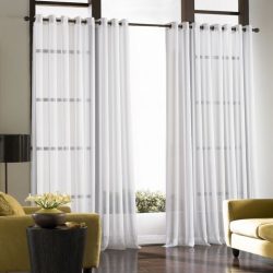 Belíssimas cortinas de ilhós: uma homenagem à moda ou um detalhe prático de design? 175+ (fotos) novos produtos para sala de estar, quarto, cozinha