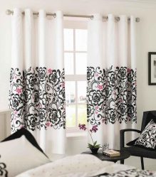 Belíssimas cortinas de ilhós: uma homenagem à moda ou um detalhe prático de design? 175+ (fotos) novos produtos para sala de estar, quarto, cozinha