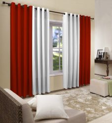 Belíssimas cortinas de ilhós: uma homenagem à moda ou um detalhe prático de design? 175+ (fotos) novos produtos para sala de estar, quarto, cozinha