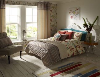 Belíssimas cortinas de ilhós: uma homenagem à moda ou um detalhe prático de design? 175+ (fotos) novos produtos para sala de estar, quarto, cozinha