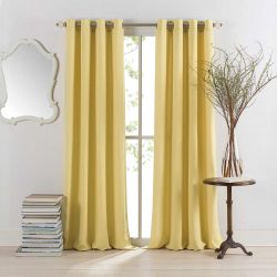 Belíssimas cortinas de ilhós: uma homenagem à moda ou um detalhe prático de design? 175+ (fotos) novos produtos para sala de estar, quarto, cozinha