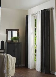 Belíssimas cortinas de ilhós: uma homenagem à moda ou um detalhe prático de design? 175+ (fotos) novos produtos para sala de estar, quarto, cozinha
