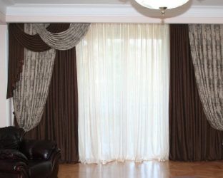 Cortinas na sala de estar (mais de 130 fotos): idéias modernas, modelos de novos produtos de 2017, que serão lembrados por muito tempo