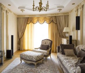 Cortinas na sala de estar (mais de 130 fotos): idéias modernas, modelos de novos produtos de 2017, que serão lembrados por muito tempo