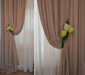 Cortinas na sala de estar (mais de 130 fotos): idéias modernas, modelos de novos produtos de 2017, que serão lembrados por muito tempo