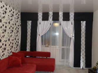 Cortinas na sala de estar (mais de 130 fotos): idéias modernas, modelos de novos produtos de 2017, que serão lembrados por muito tempo