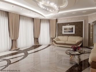 Cortinas na sala de estar (mais de 130 fotos): idéias modernas, modelos de novos produtos de 2017, que serão lembrados por muito tempo