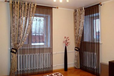 Cortinas na sala de estar (mais de 130 fotos): idéias modernas, modelos de novos produtos de 2017, que serão lembrados por muito tempo