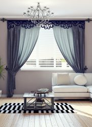 Cortinas na sala de estar (mais de 130 fotos): idéias modernas, modelos de novos produtos de 2017, que serão lembrados por muito tempo