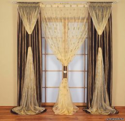 Cortinas na sala de estar (mais de 130 fotos): idéias modernas, modelos de novos produtos de 2017, que serão lembrados por muito tempo