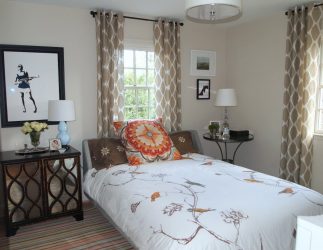 Cortinas para o quarto: 265+ (fotos) Novidades para design moderno