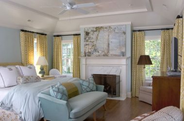 Cortinas para o quarto: 265+ (fotos) Novidades para design moderno