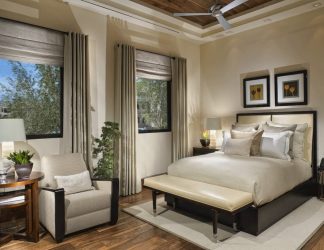 Cortinas para o quarto: 265+ (fotos) Novidades para design moderno