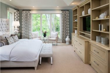 Cortinas para o quarto: 265+ (fotos) Novidades para design moderno