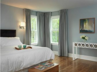 Cortinas para o quarto: 265+ (fotos) Novidades para design moderno
