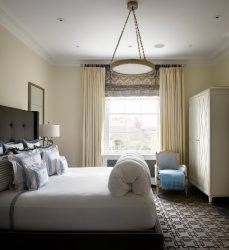 Cortinas para o quarto: 265+ (fotos) Novidades para design moderno