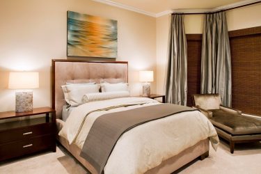 Cortinas para o quarto: 265+ (fotos) Novidades para design moderno