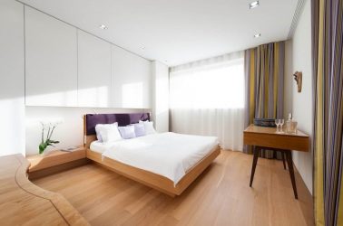 Cortinas para o quarto: 265+ (fotos) Novidades para design moderno