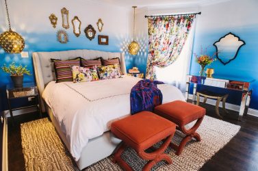 Cortinas para o quarto: 265+ (fotos) Novidades para design moderno