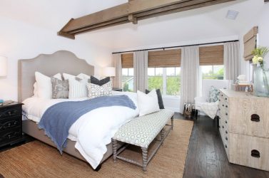 Cortinas para o quarto: 265+ (fotos) Novidades para design moderno
