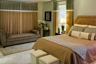 Cortinas para o quarto: 265+ (fotos) Novidades para design moderno
