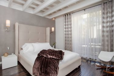 Cortinas para o quarto: 265+ (fotos) Novidades para design moderno