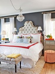 Cortinas para o quarto: 265+ (fotos) Novidades para design moderno