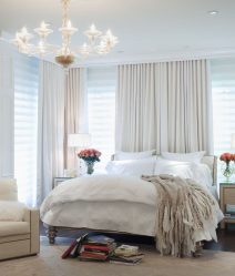 Cortinas para o quarto: 265+ (fotos) Novidades para design moderno