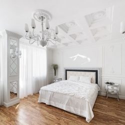 Cortinas para o quarto: 265+ (fotos) Novidades para design moderno