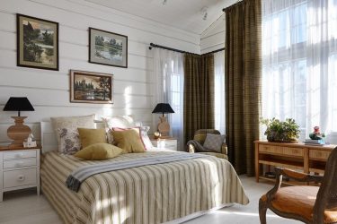Cortinas para o quarto: 265+ (fotos) Novidades para design moderno
