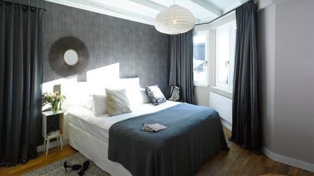 Cortinas para o quarto: 265+ (fotos) Novidades para design moderno
