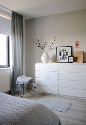 Cortinas para o quarto: 265+ (fotos) Novidades para design moderno
