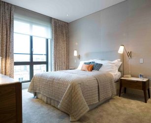 Cortinas para o quarto: 265+ (fotos) Novidades para design moderno