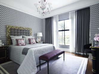 Cortinas para o quarto: 265+ (fotos) Novidades para design moderno