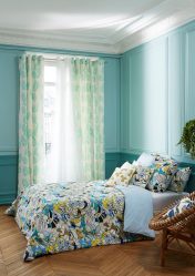 Cortinas para o quarto: 265+ (fotos) Novidades para design moderno