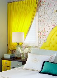 Cortinas para o quarto: 265+ (fotos) Novidades para design moderno
