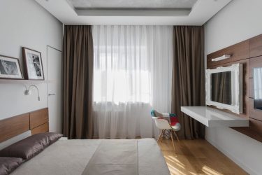 Cortinas para o quarto: 265+ (fotos) Novidades para design moderno