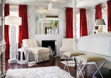 Cortinas para o quarto: 265+ (fotos) Novidades para design moderno