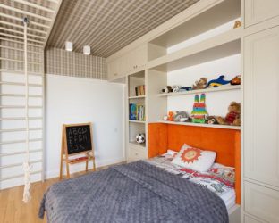 Parede sueca em um apartamento para crianças e adultos com as próprias mãos (135+ fotos)