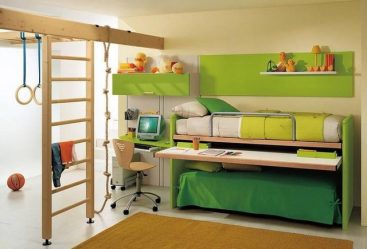 Parede sueca em um apartamento para crianças e adultos com as próprias mãos (135+ fotos)